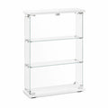 Glasvitrine – 125 × 79 × 36,5 cm, aus Glas
