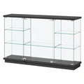 Glasvitrine – Schwarz, für Wohnzimmer