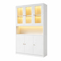 Schrank – mit LED-Beleuchtung, für Wohnzimmer