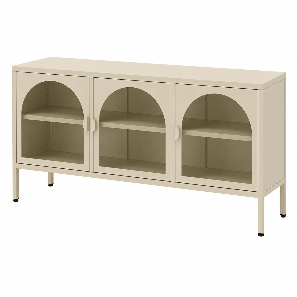 Vitrinenschrank – 118 × 35 × 55 cm, für Wohnzimmer
