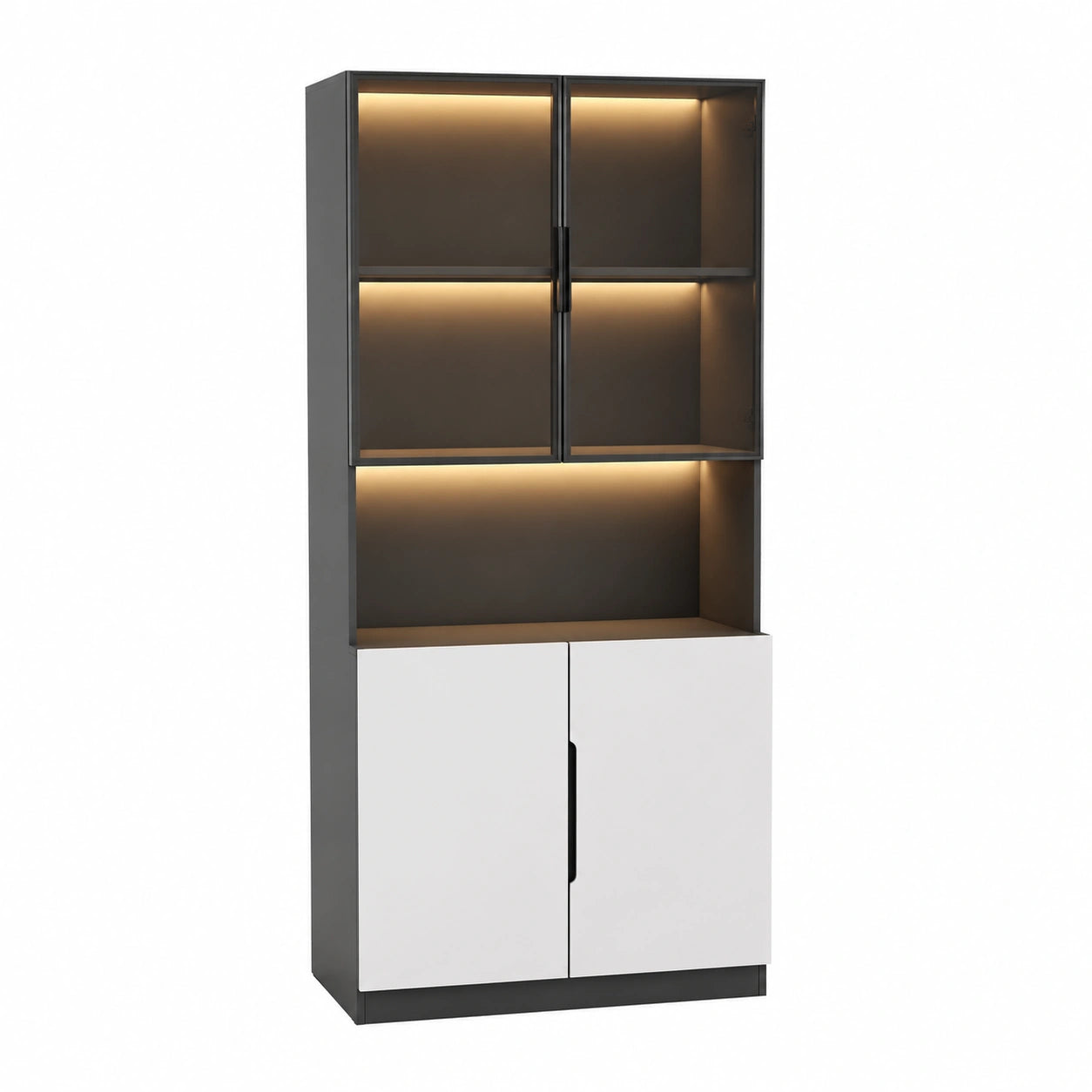 Schrank – 80 × 30 × 200 cm, für Wohnzimmer